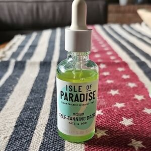 Isle of Paradise Medium Self-Tanning Drops - Green Bottle
